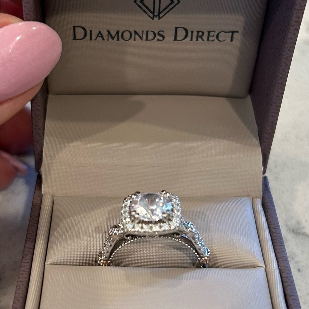 Engagement Ring- white gold